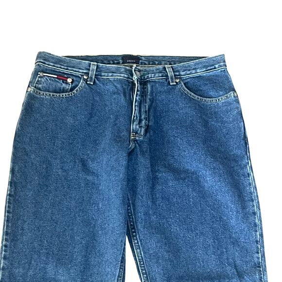 Vintage Y2K Tommy Hilfiger Jeans Women’s Size 13/30 High Waist Straight Leg - Picture 4 of 5